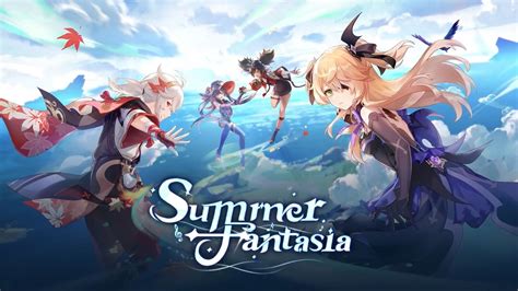 Genshin Impact 2.8: The Summer Fantasia Update