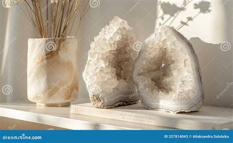 Geode Book Ends: An Enchanting Touch of Nature for Your Home Decor