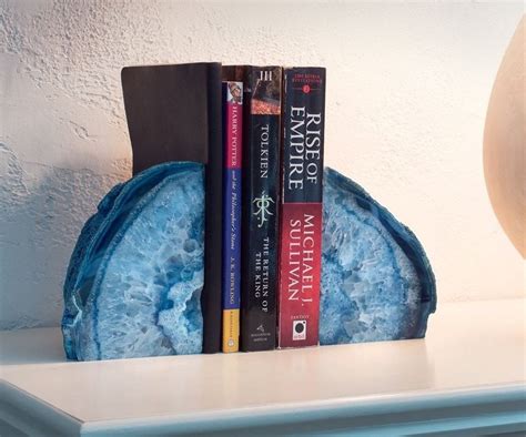 Geode Bookends: A Natural Wonder for Your Home Library