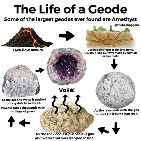 Geode Identification Chart: Uncover the Hidden Treasures Within