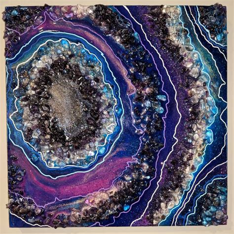 Geode Painting: