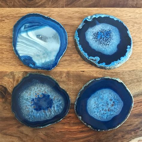 Geode Slice Coasters: