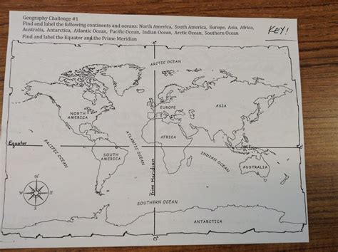 Geography Challenge 1 Answers 7th PDF