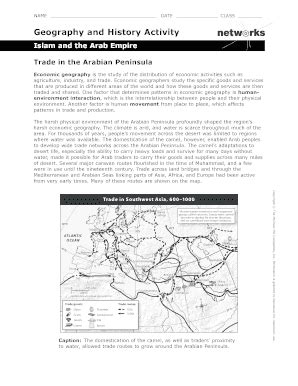 Geography History Activity Answer Key PDF