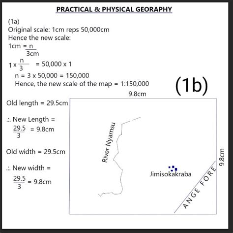 Geography Practical Answers Waec 2014 PDF