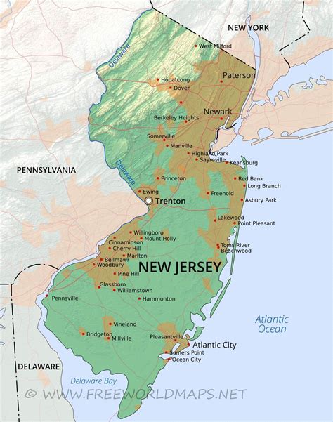 Geography of New Jersey