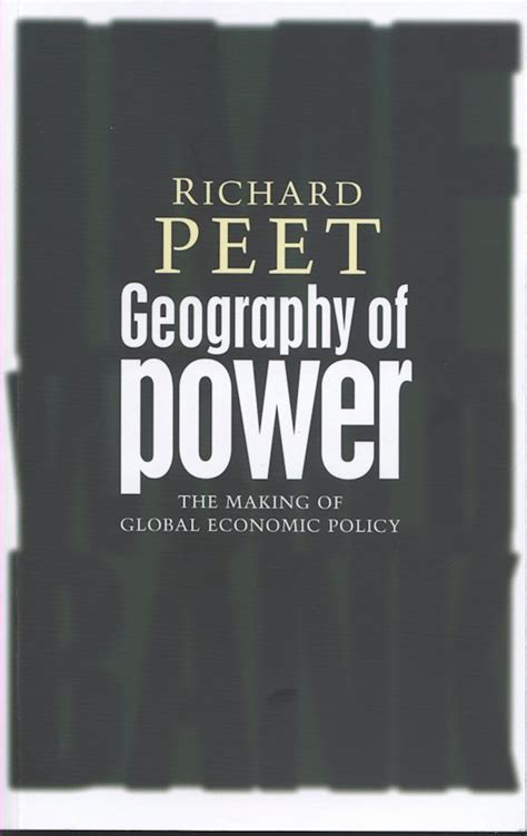 Geography of Power Making Global Economic Policy Kindle Editon