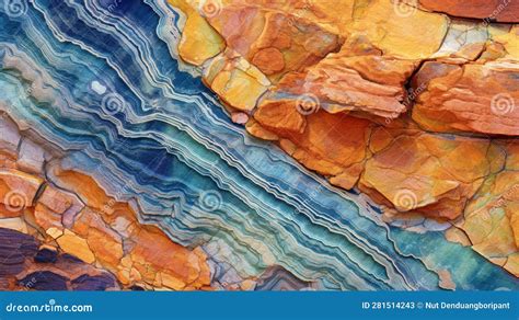 Geological Formation: A Symphony of Minerals