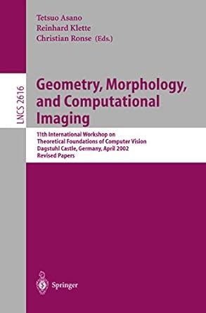 Geometry, Morphology, and Computational Imaging Doc