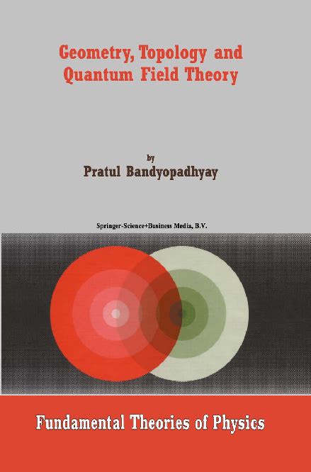 Geometry, Topology and Quantum Field Theory 1st Edition PDF