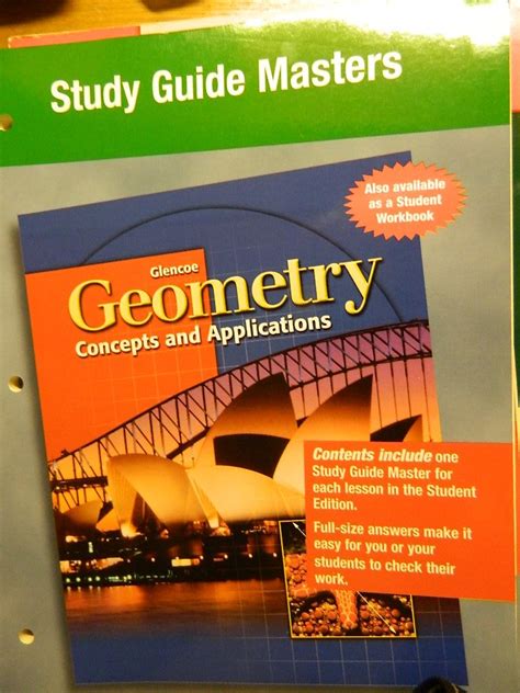 Geometry: Concepts and Applications, Study Guide Masters Ebook PDF