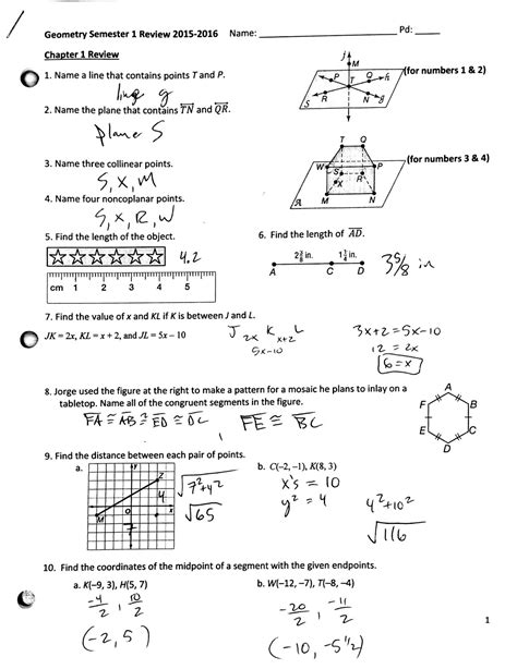 Geometry All In One Answers Lesson 11 Reader