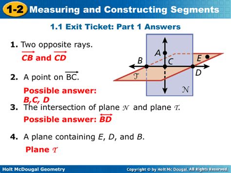 Geometry Answers Measuring And Constructing Segments Kindle Editon