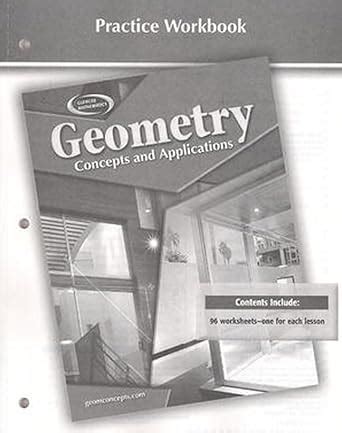 Geometry Concepts And Application Practice Workbook Answers Reader