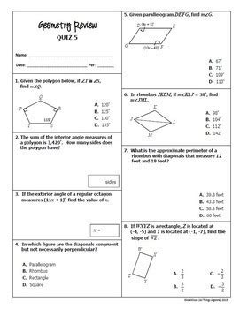 Geometry Eoc Review Packet Answers Reader
