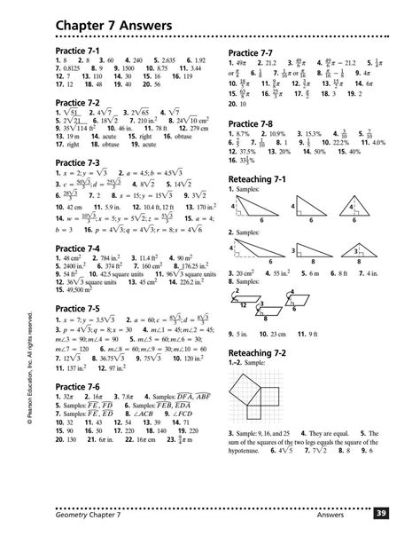 Geometry For Challenge And Enjoyment Answer Key Reader