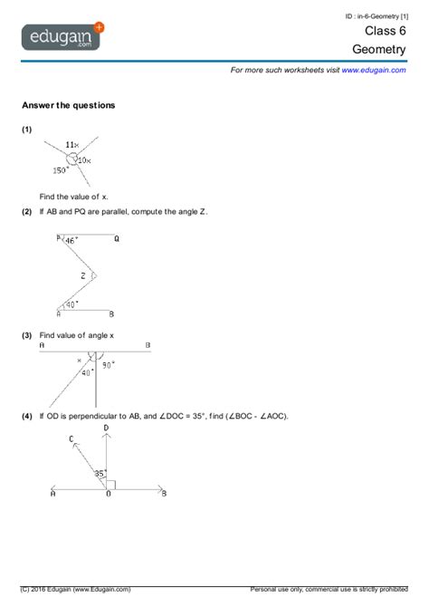 Geometry Grade 6 Practice Makes Perfect series PDF