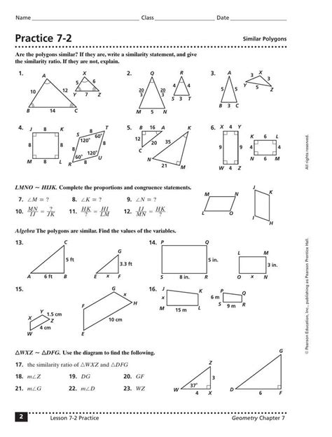 Geometry Lesson 7 4 Practice B Answers Kindle Editon