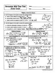 Geometry Mid Course Test Answers Epub