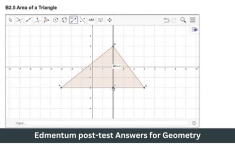 Geometry Post Test Answers Doc