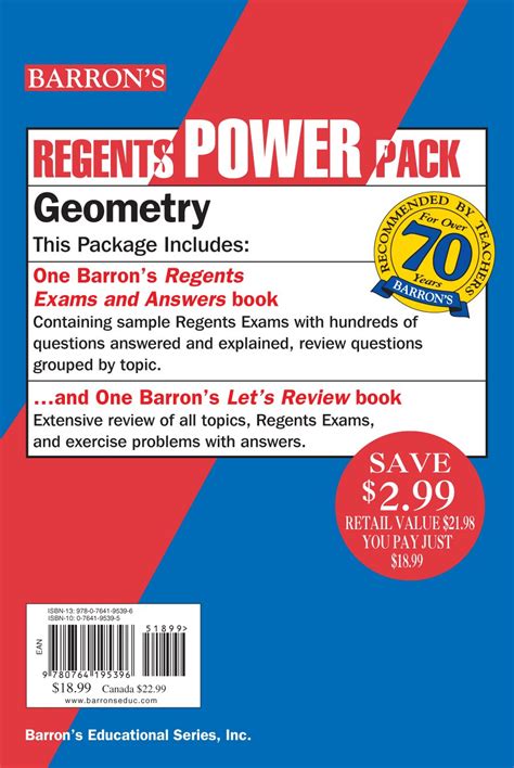 Geometry Power Pack Barrons Regents Kindle Editon