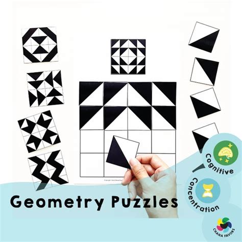 Geometry Puzzles Games With Answer Reader