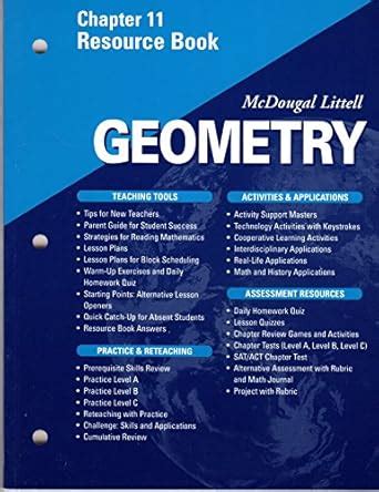 Geometry Resource Answers Mcdougal Chp 11 Reader