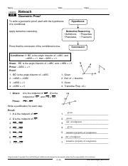 Geometry Reteach 9 6 Answers PDF