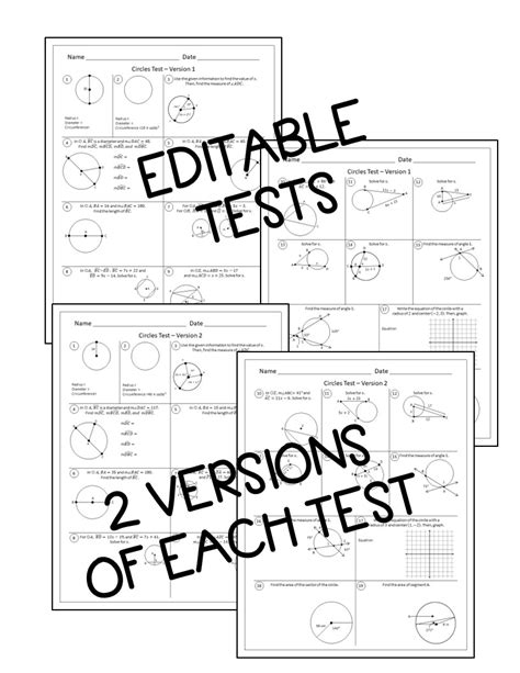 Geometry Test Ch 11 Circles Answers Reader