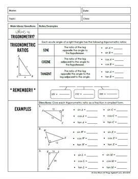 Geometry Unit 8 Lesson Answer Review Doc