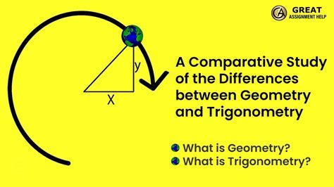 Geometry vs. Trigonometry: Unveiling the Distinct Realms of Space and Measurement