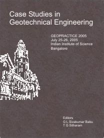 Geopractice - 2005 Proceedings of National Conference on Case Studies in Geotechnical Engineering PDF