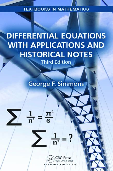 George F Simmons Differential Equations Problems Solutions PDF