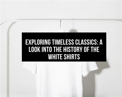 George White T-Shirts: A Timeless Classic