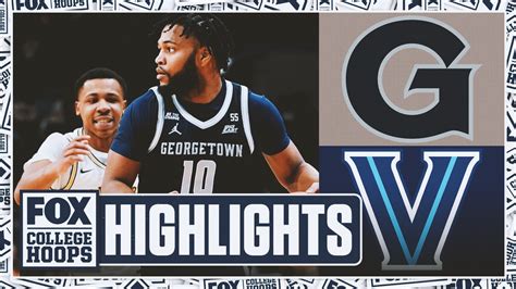 Georgetown Hoyas vs. Villanova Wildcats: A Rivalry for the Ages