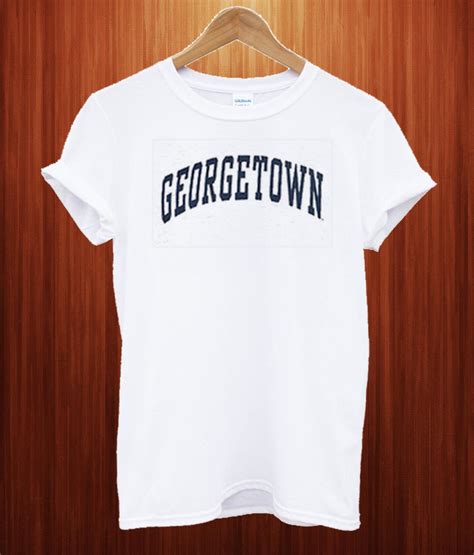 Georgetown T-Shirt: A Symbol of Excellence, Heritage, and Identity