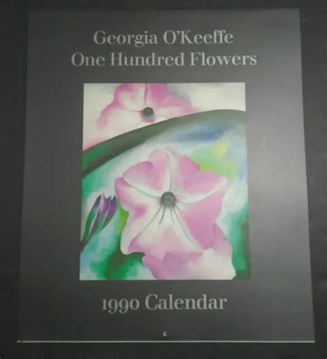 Georgia O Keeffe One Hundred Flowers 1989 Engagement Calendar Kindle Editon