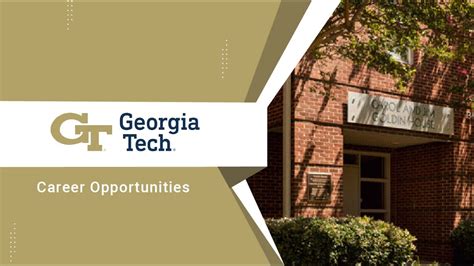 Georgia Tech Career Opportunities