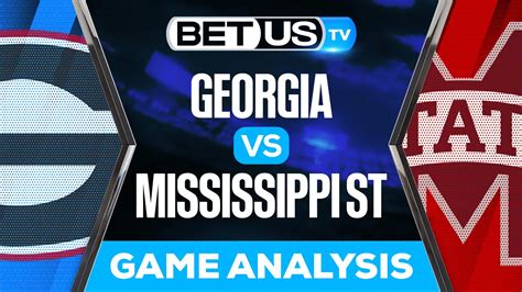 Georgia vs. Mississippi State: A Comprehensive Analysis