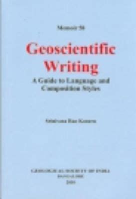 Geoscientific Writing A Guide to Language and Composition Styles PDF