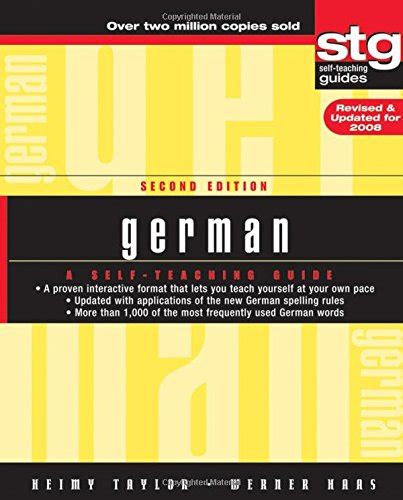 German: A Self-Teaching Guide (Wiley Self-Teaching Guides) Kindle Editon