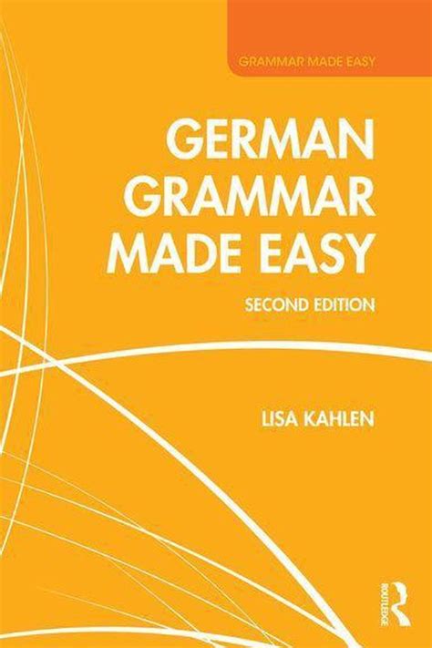 German Grammar Made Easy Ebook Kindle Editon