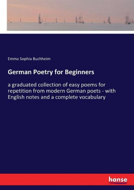 German Poetry for Beginners German Edition Epub