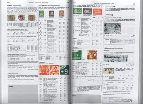 German Stamps Catalogue