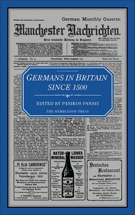 Germans in Britain Since Kindle Editon