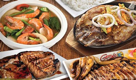 Gerry's Grill Singapore Menu: 100+ Filipino Dishes to Savor