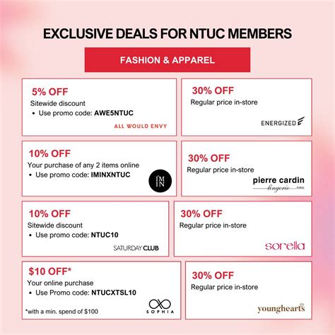 Get 10% Off with Our Exclusive NTUC Promo Code!