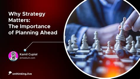 Get Ahead with a Strategic Plan