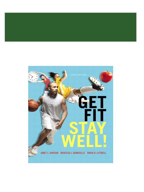 Get Fit Stay Well 3rd Edition Kindle Editon