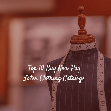 Get Now Pay Later Catalogs